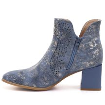 M. Daszyński Stivali openwork ankle with block heel, M.Daszyński