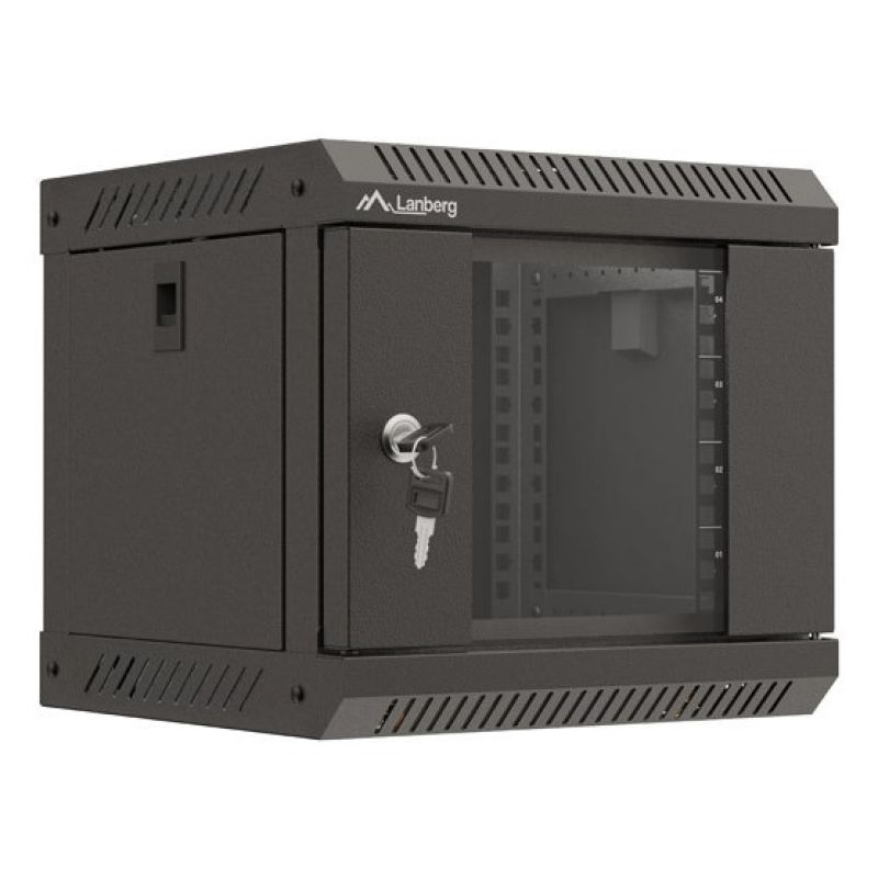Lanberg WF11-3304-10B 4U Rack Wall Mount Cabinet Black