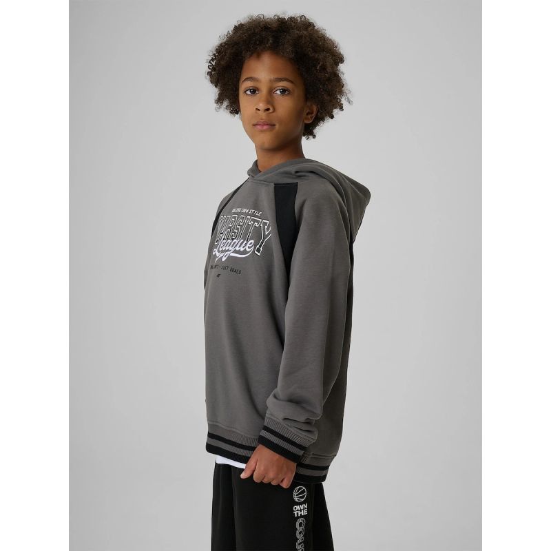 4f Felpa Loose-Fit Hooded