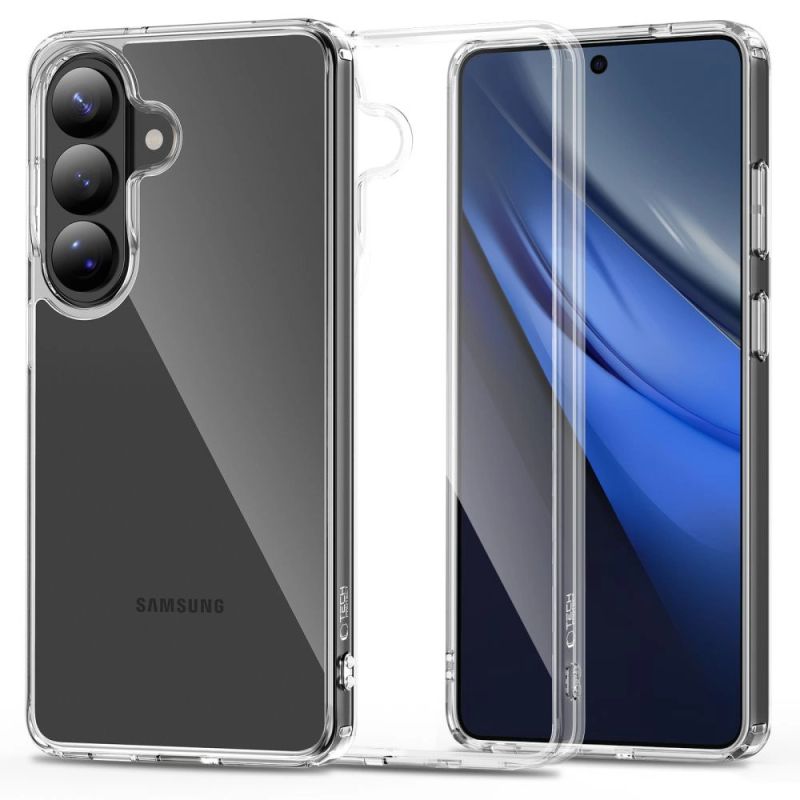 Tech-Protect FlexAir Hybrid Case for Samsung Galaxy S26+ - Clear