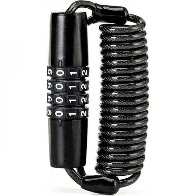 Rockbros T609 combination bike lock, 1.5 m – black