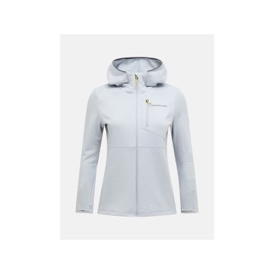 Peak Performance Felpa con cappuccio Trail Polartec Power Grid Zip,