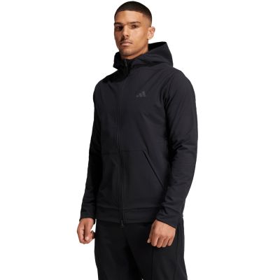 adidas Felpa con cappuccio adidas Designed for Training cold.RDY Full-Zip