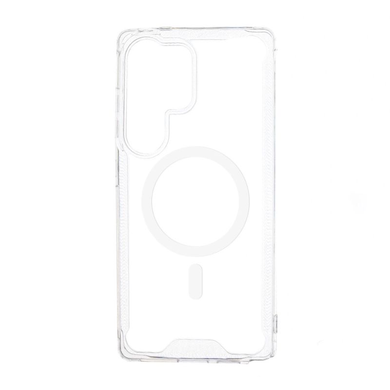 Clear Corner Case for Samsung Galaxy S26, MagSafe Compatible - Transparent