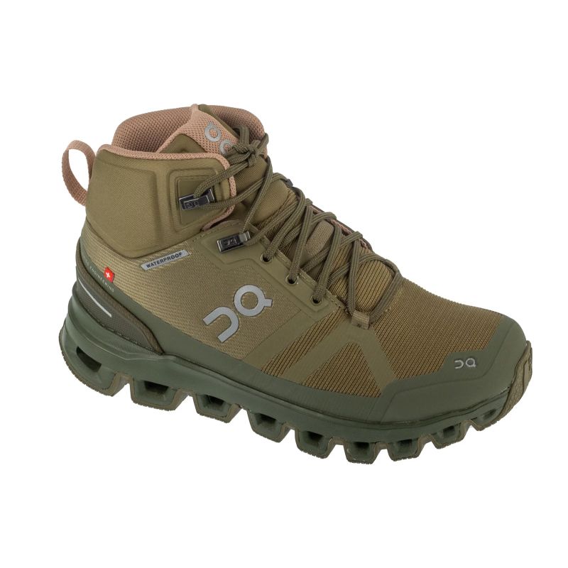 On Cloudrock Waterproof 2399245 Green Size 36