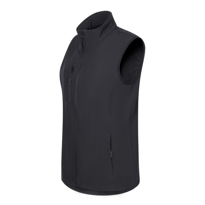 Women’s Softshell Vest Trail (ebony gray)