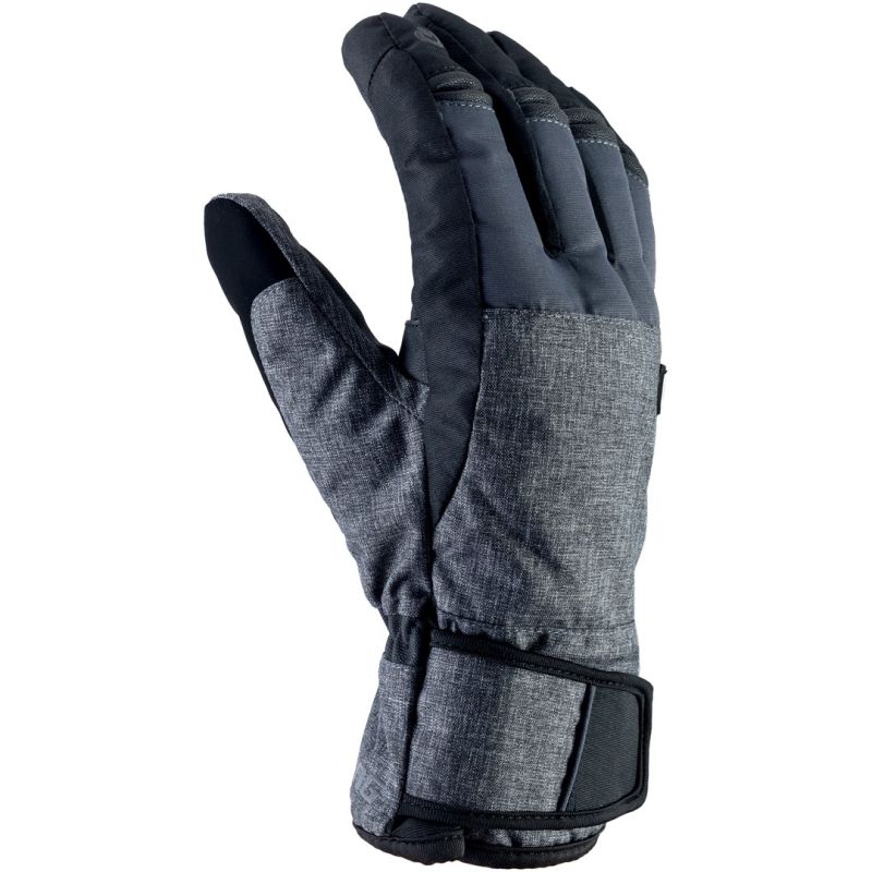 VIKING Trevali men's freeride gloves black 9