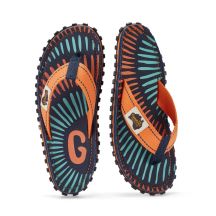 Gumbies Infradito islander flip-flop tangerine burst
