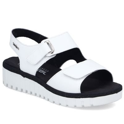 Rieker Sandali leather wedge Rieker