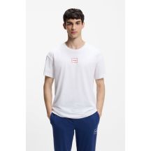 Hugo Camicia Loungewear Laze bianco Sleep