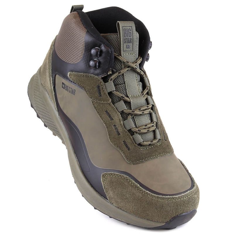 Big Star M INT1931 khaki insulated sports shoes