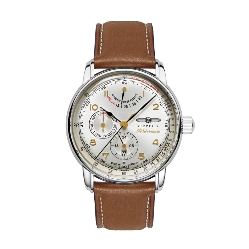 Zeppelin Mediterranee 96901 watch, 42mm