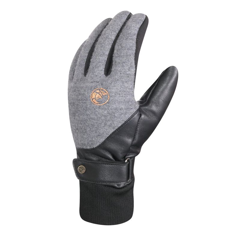 CHIBA ALL NATURAL X-WARM Gloves, Grey, S