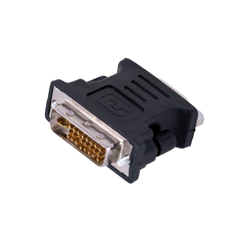 Lanberg AD-0012-BK adapter (DVI-I (Dual link) M - D-Sub (VGA) F; black color)