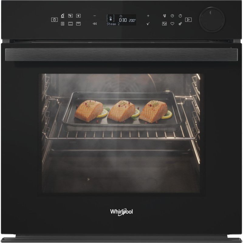 WHIRLPOOL AKZ9S 8220 FB SteamSense black steam oven