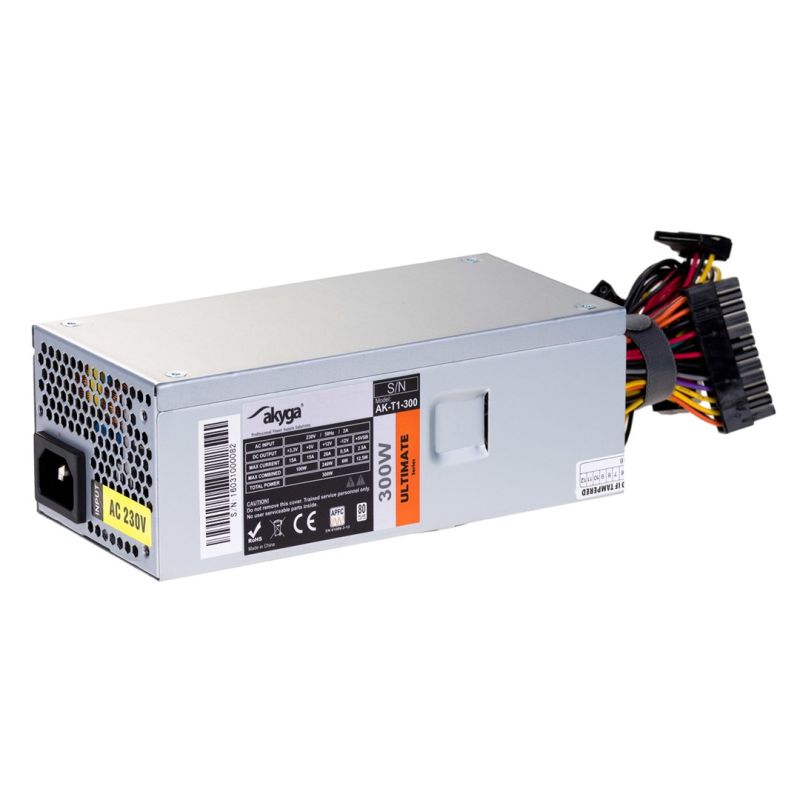 Akyga AK-T1-300 Power Supply (300 W; Active; 80 mm)