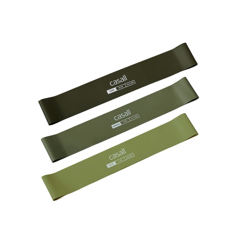 CASALL Rubber Bands 3Pack green