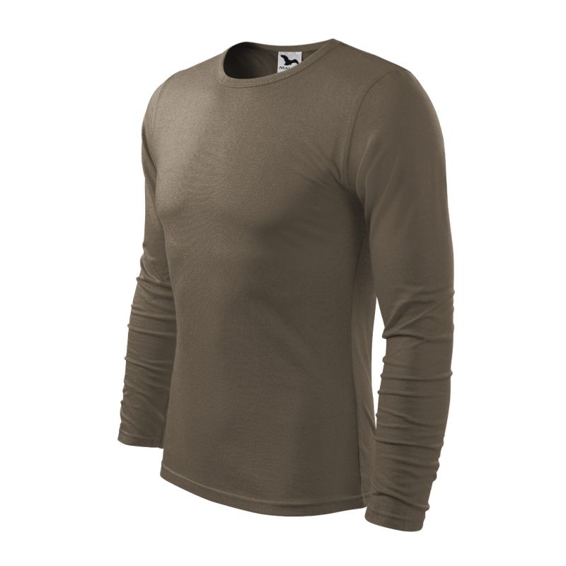 Malfini Fit-T LS M MLI-11929 army T-shirt