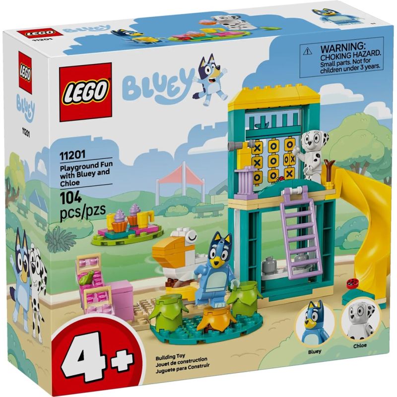 LEGO Bluey 11201 Blue and Łatko at the Playground