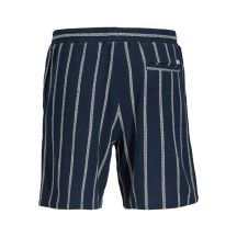 Jack&Jones Pantaloncini striped jpstjaiden coba stripe JOG shorts REG SN SKY captain/stripes