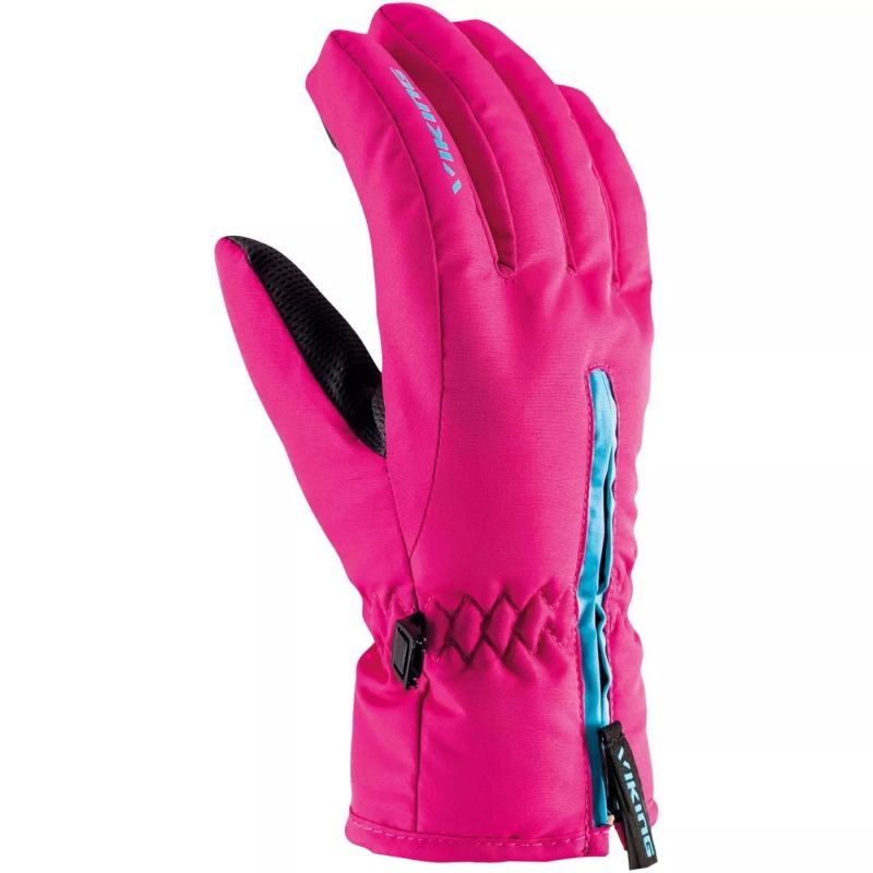 Viking Asti Kids Ski Gloves, Pink (120/23/7723/46)
