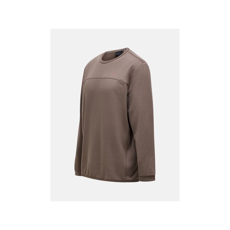 Peak Performance Felpa Trail Polartec Power Grid Crew,