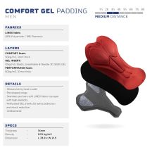 Rogelli Pantaloncini fast bib