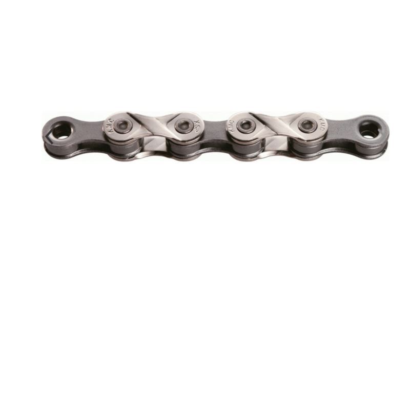 KMC Chain X8 116 Links Silver Gray Foil
