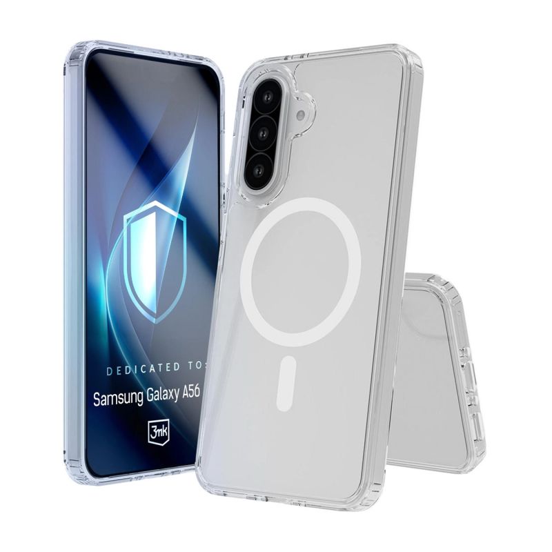 3mk Armor MagCase for Samsung Galaxy A56 - transparent