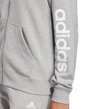 adidas Felpa con cappuccio Essentials Linear Full-Zip French Terry