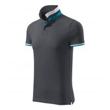 Malfini Polo Collar Up light anthracite