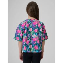 4f Maglietta boxy with print