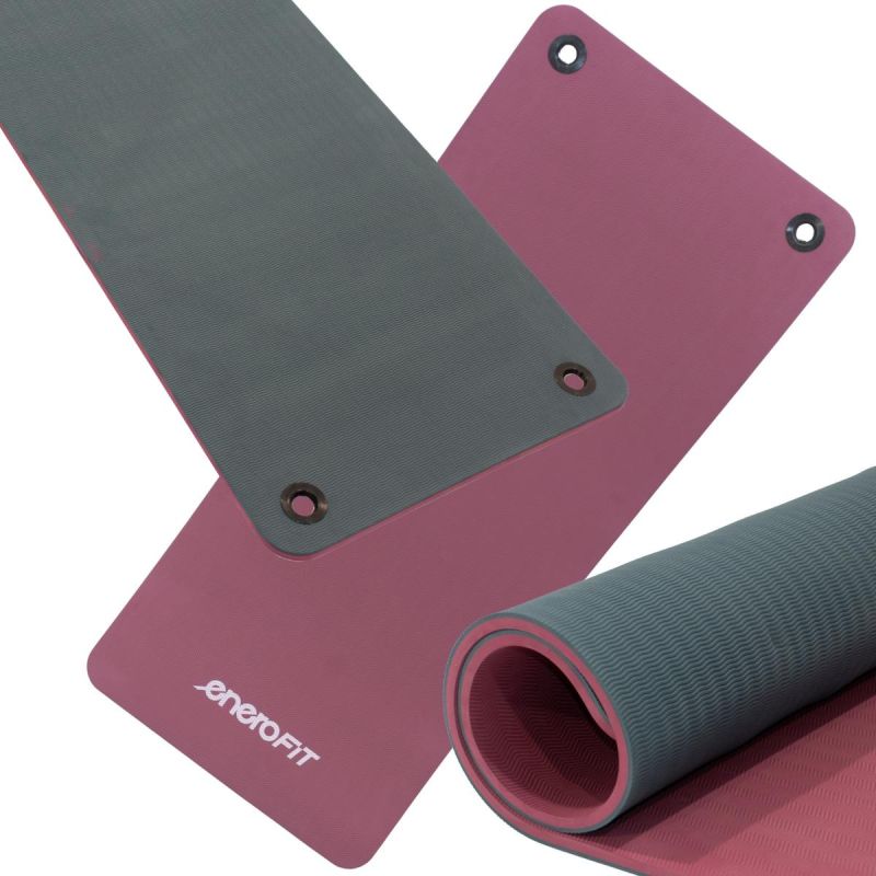 FITNESS CLUB MAT WITH HOLES 140x60x1.5CM ENERO FIT