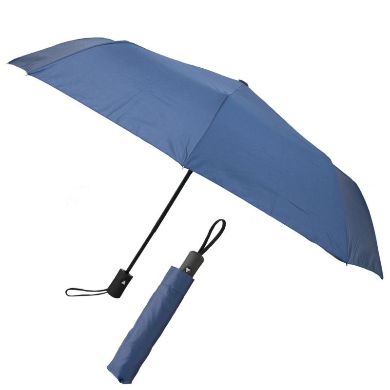 Short Semi-Automatic Navy Blue Umbrella SEMI LINE