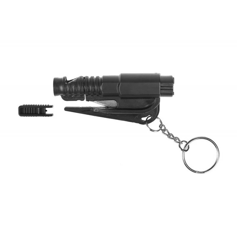 GUARD LifeGuard Rescue Tool - Whistle, Seatbelt Cutter, Glass Breaker (YC-004-BL)