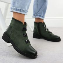 M. Daszyński Stivali Suede-Look Lined Ankle M.Daszyński