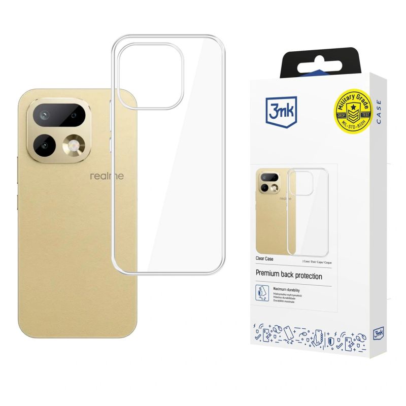 3mk Clear Case for Realme 16 Pro 5G - Transparent
