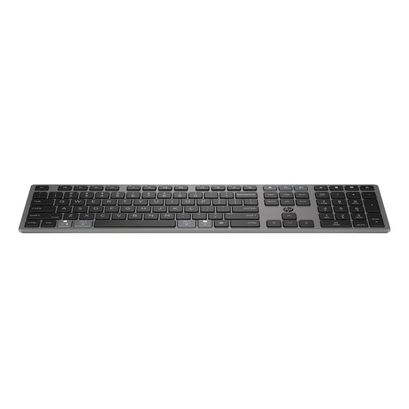 HP 720 Multi-Device Rechargeable Wireless Keyboard Nightfall Black 9T5B1AA