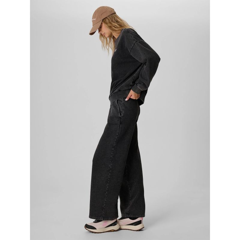 4f Pantaloni della tuta wide-leg