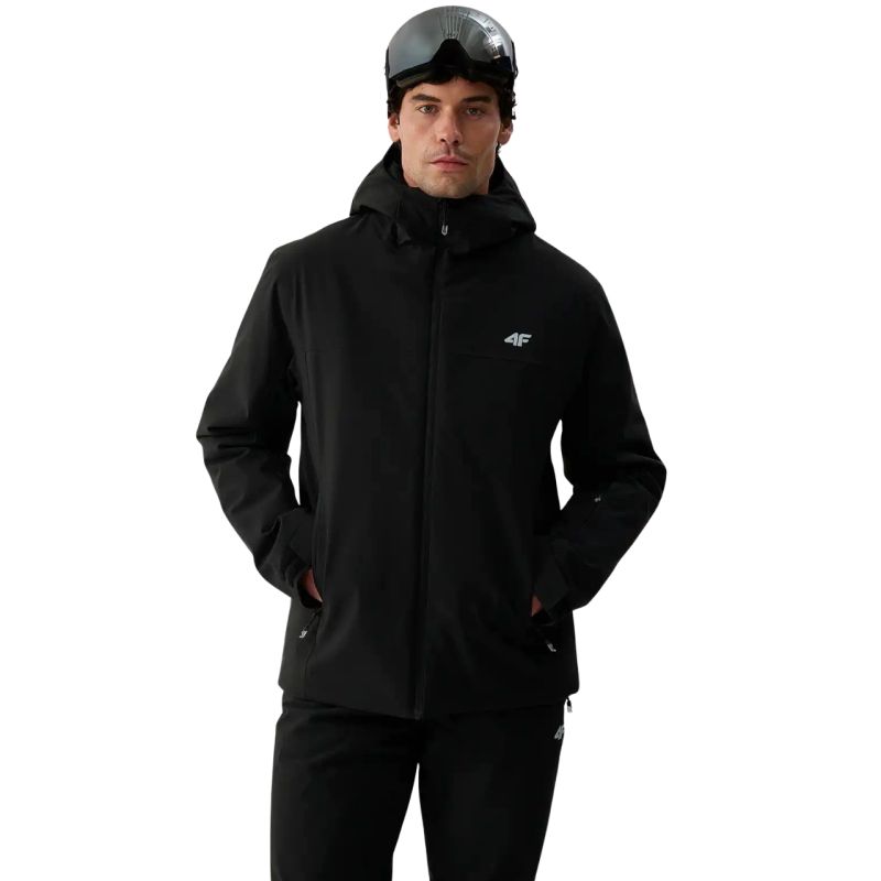 Men’s Ski Jacket 4F M1202 Deep Black 4FWAW26TTJAM1202 20S