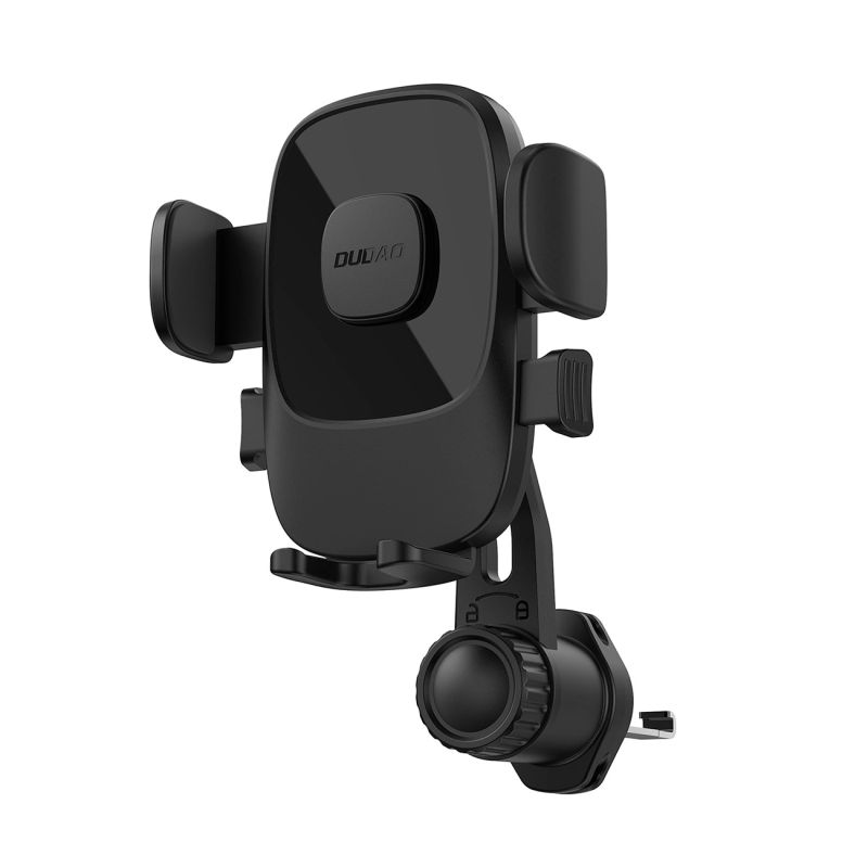Dudao F2N smartphone holder for 360° air vent - black