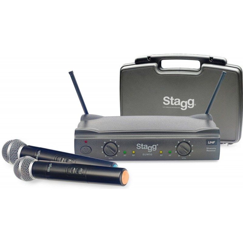STAGG SUW 50 MM FH EU - UHF wireless system
