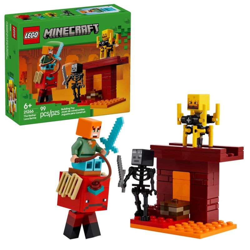 LEGO MINECRAFT 21266 Nether Bridge Battle
