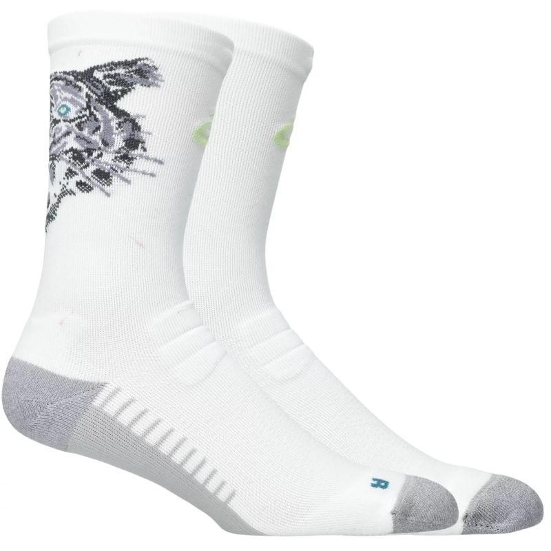 ASICS Performance Run Sock Crew 3013B346-100 White 47-49