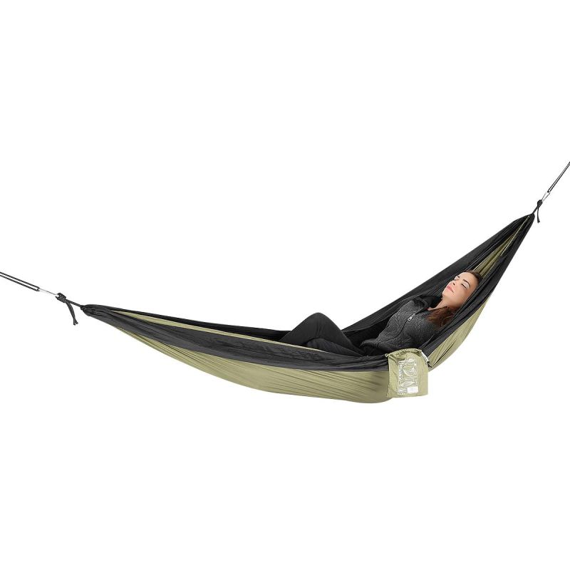 TOURIST HAMMOCK 2 PERSON 270X140CM GREEN BLACK