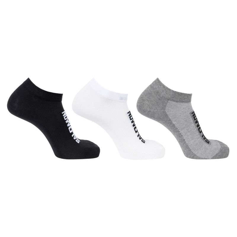 SALOMON EVERYDAY LITE LOW 3-PACK BLACK/WHITE/FROST GRAY LC2912200