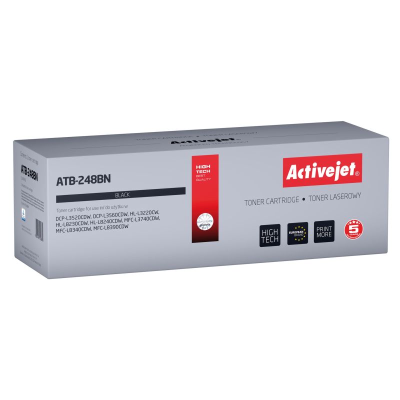 Activejet ATB-248BN Toner (replacement for Brother TN248BK; Supreme; 1000 pages; black)