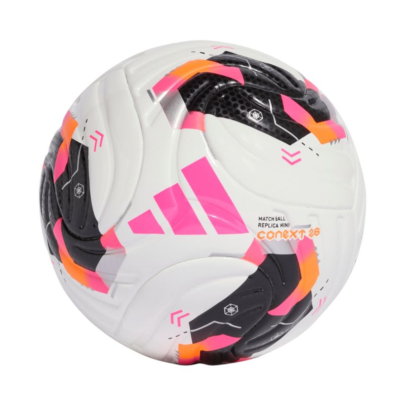 adidas Conext 26 Mini Soccer Ball white-black-pink KE5868