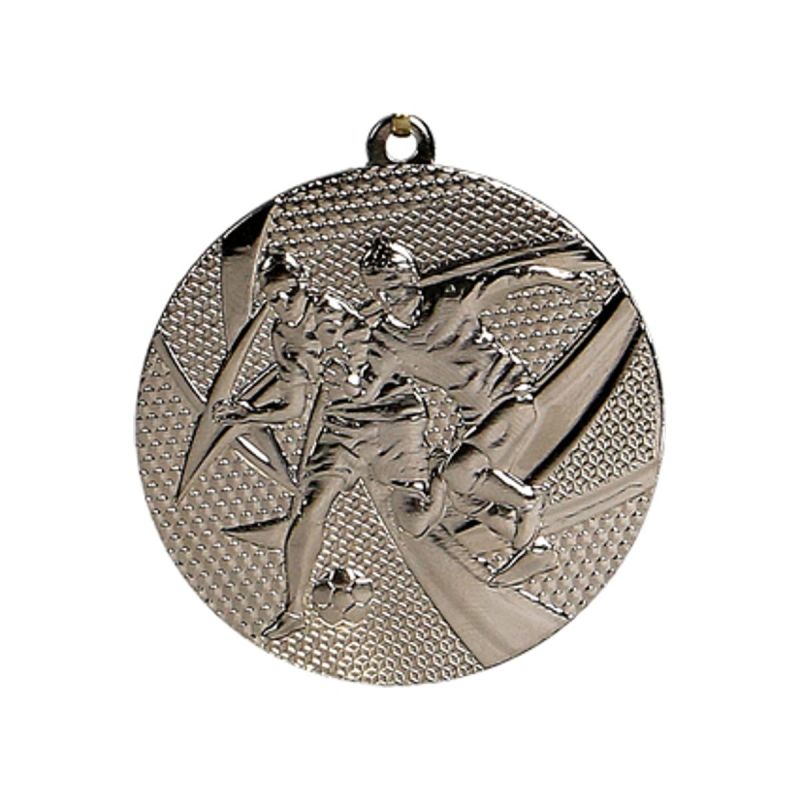 Silver Medal – Football – Steel Medal