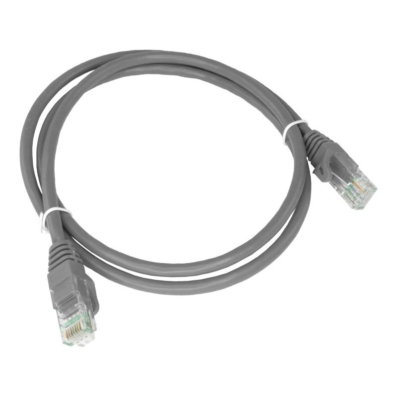 Alantec-Patch-cord UTP cat.5e PVC 0.25m gray